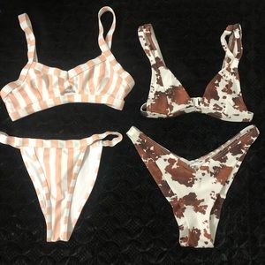 High Cut Bikini Swimsuits